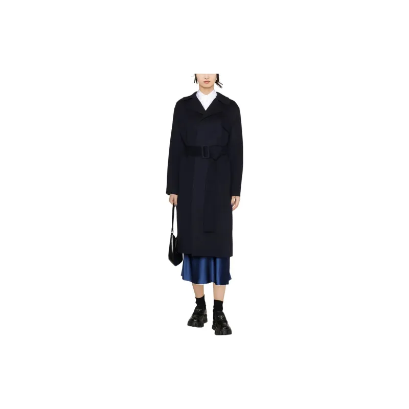 THEORY Velvet Jackets Women's Marine Blue-1