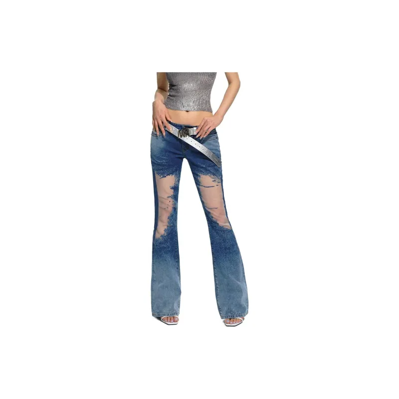 NAWS Jeans Women's Cerulean Sky Blue-2