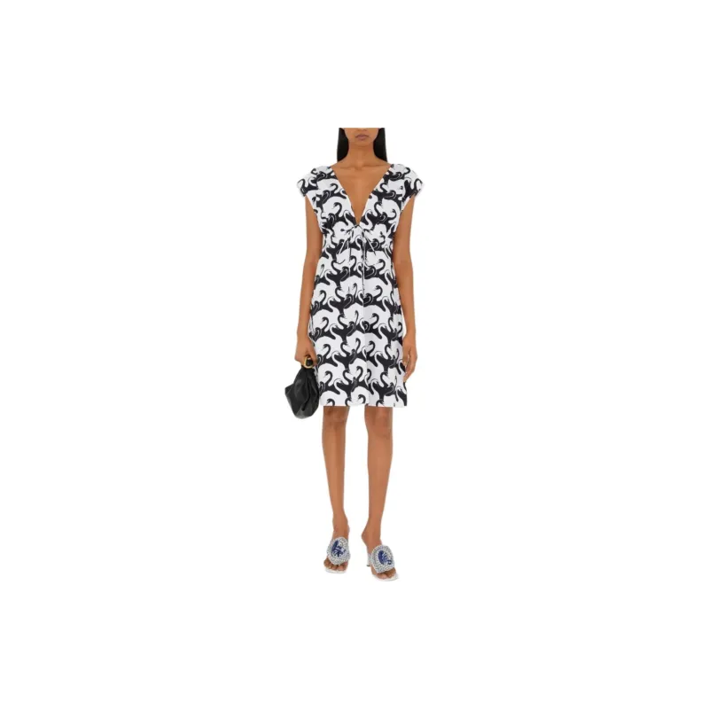 Burberry Swan Cotton Dress-2