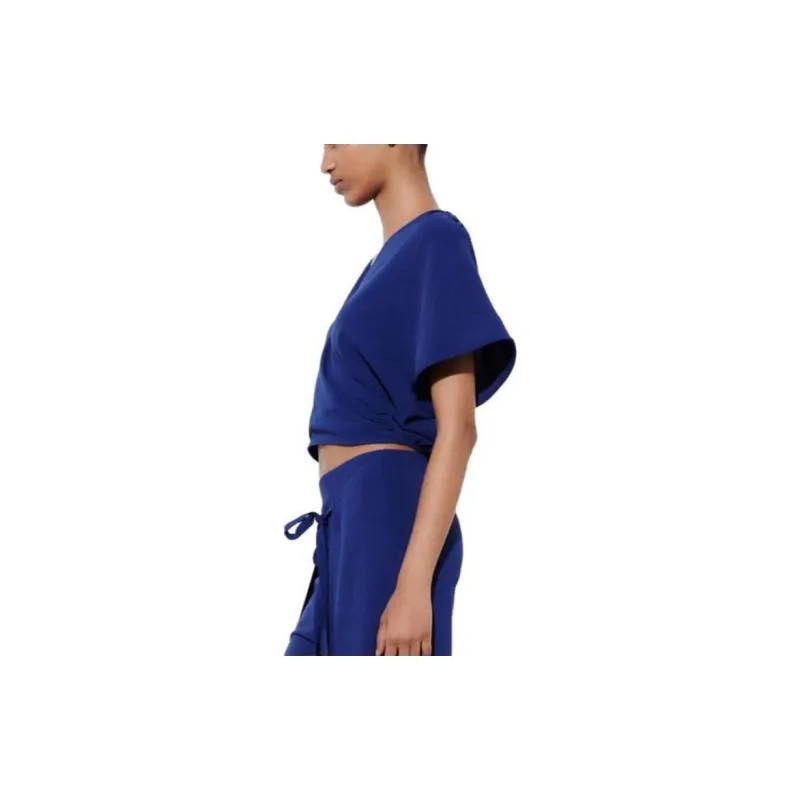 ZARA T-Shirts Women's Dark Blue-2