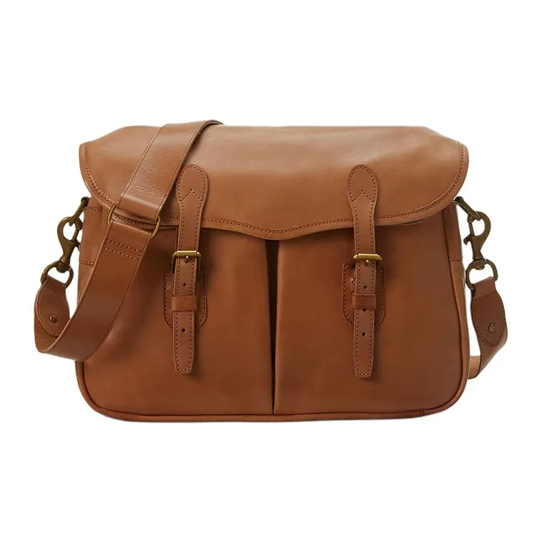 Polo Ralph Lauren Leather Shoulder Bag Crossbody Bag Men's Brown-0