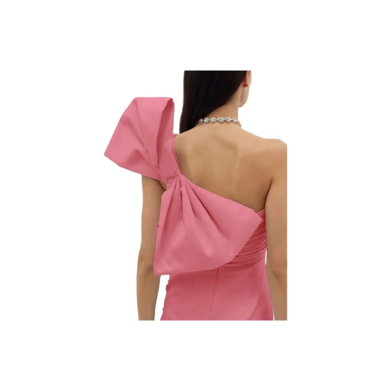 RACHEL GILBERT Olive Bow detailing Dress-5