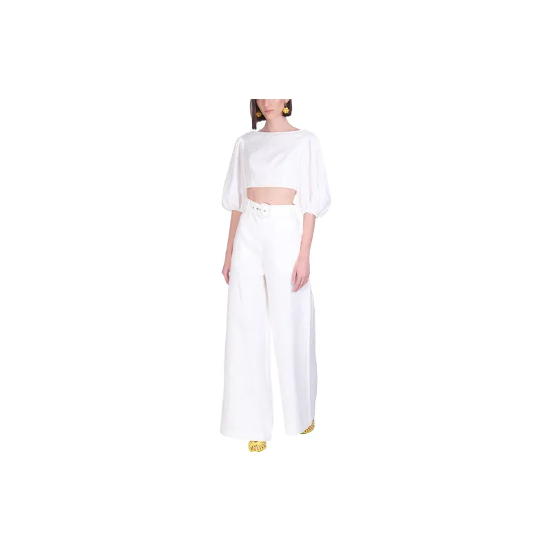 Zimmermann Casual Pants Women's White-1