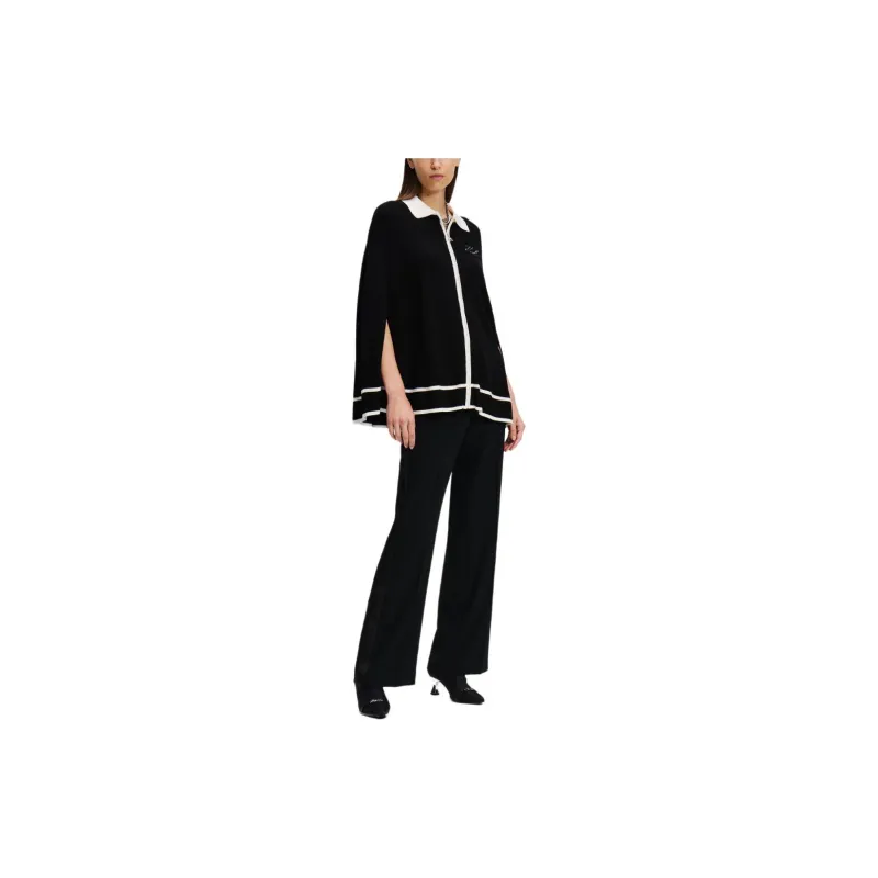 KARL LAGERFELD / Karl Lagerfeld Jeans Essential Knitted Cape-2