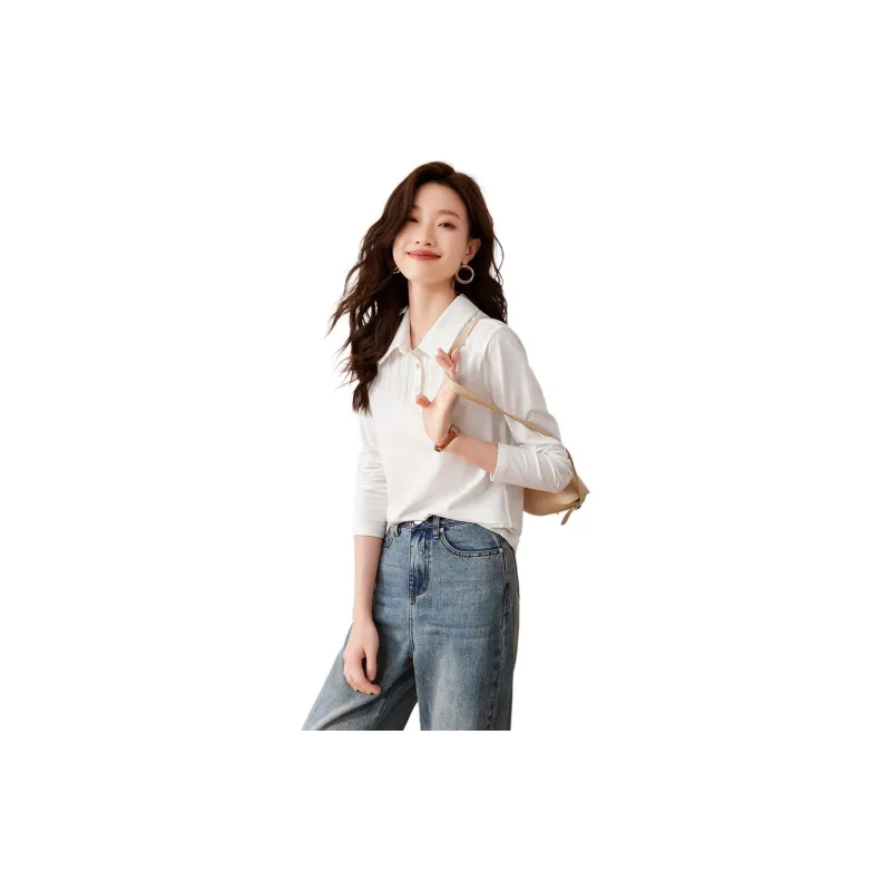 Mo Han Yi Mei T Shirt Women's Raw White-1