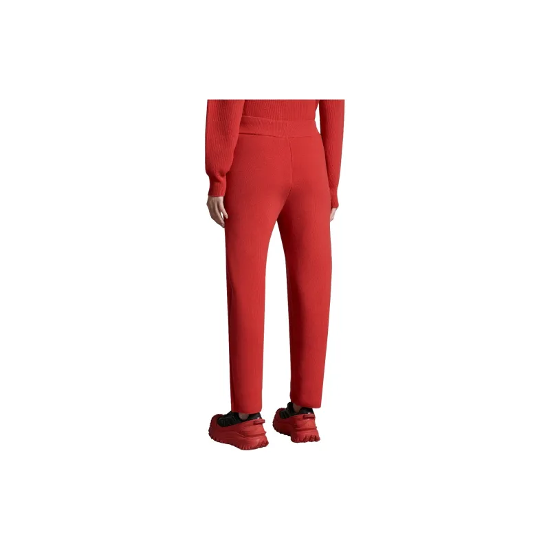 Moncler SS24 Year Of The Dragon Collection Casual Pants Women's Red-2