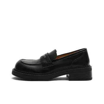 MASOOMAKE Loafers Women's Ink Black/Chestnut Shell Brown