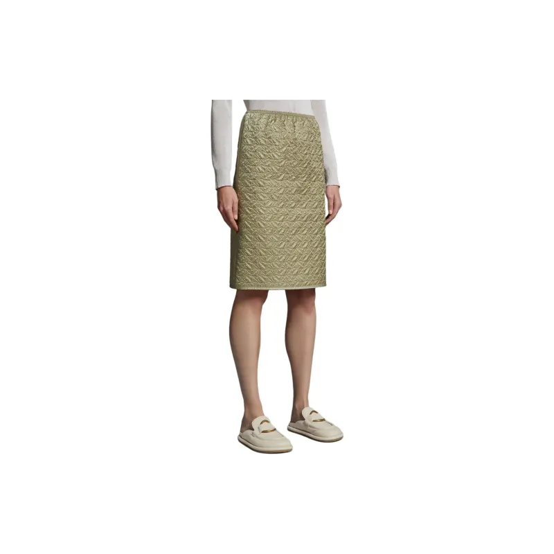 Moncler Quilted Midi Skirt-1