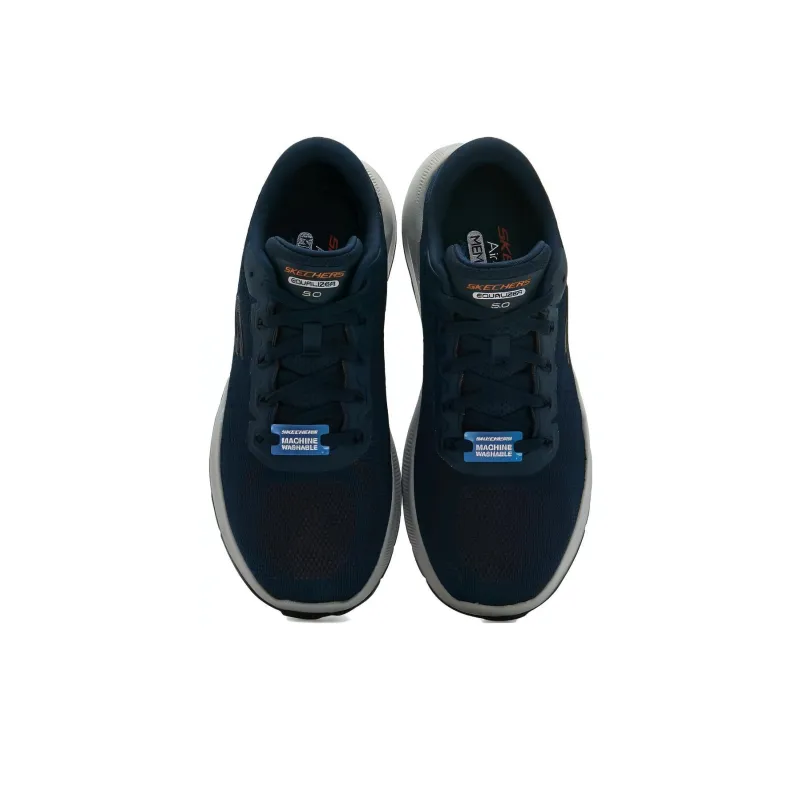 Skechers Relaxed Fit Equalizer 5.0 'Navy Orange'-3