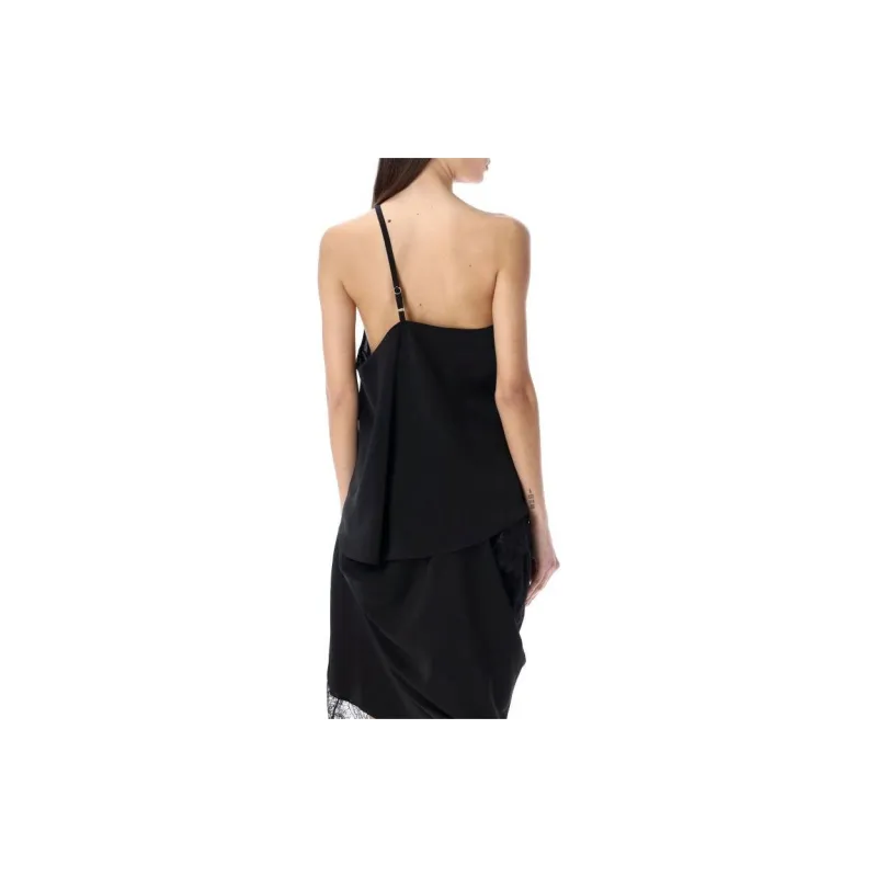 JW Anderson One-Shoulder Lace Trimmed Top-2