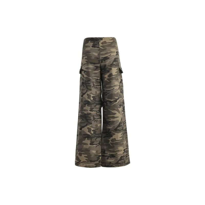 Wen Shan Casual Pants Women's Camouflage-4