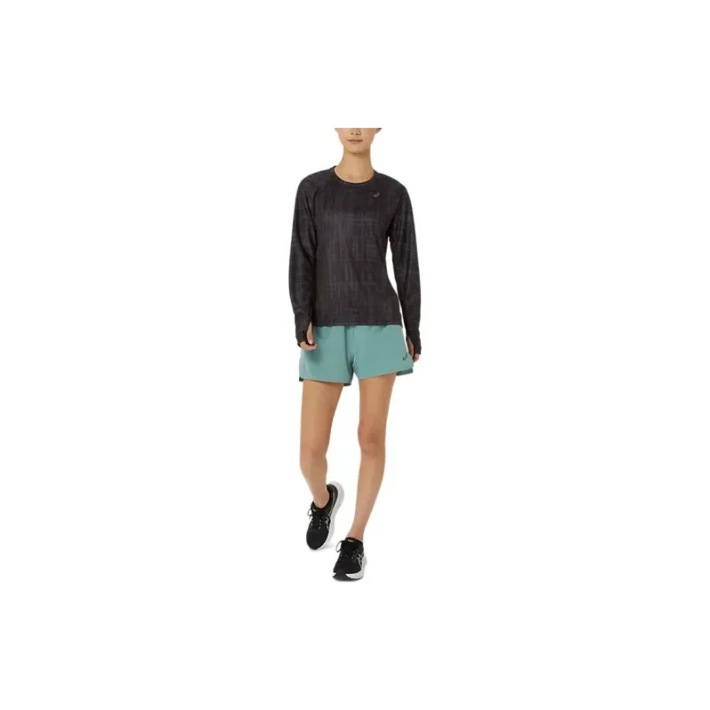 Asics Women Running T Shirt Women's Performance Black-4