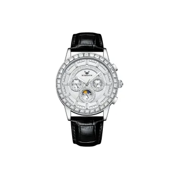 ROERDUM Super Master Collection Cool Play Mechanical Movement Watch Men's Watches White Dial