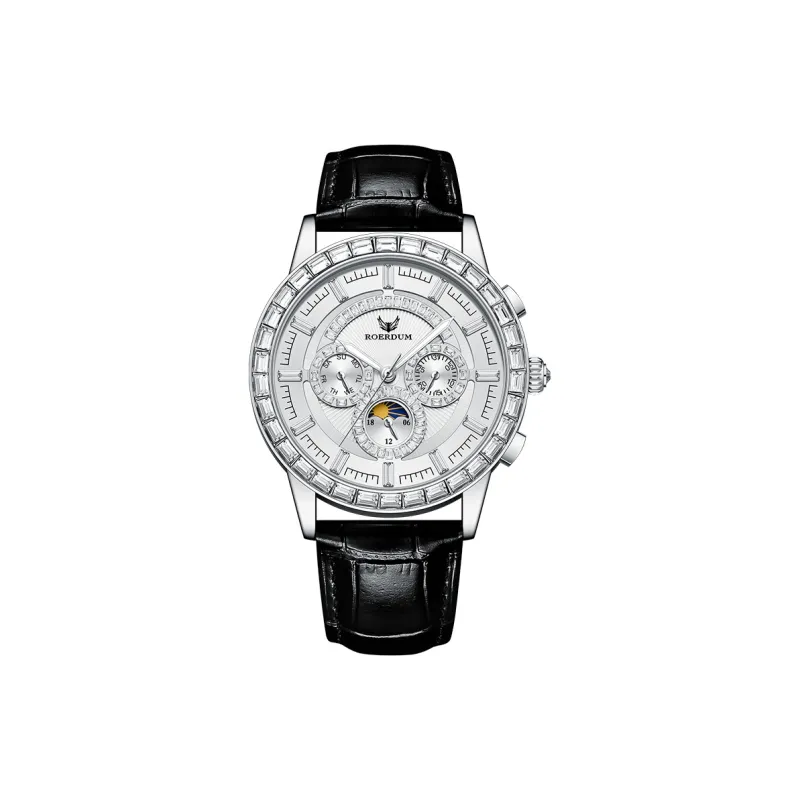 ROERDUM Super Master Collection Cool Play Mechanical Movement Watch Men's Watches White Dial-0