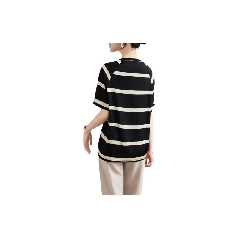 Yi Mengyuan Silk Shirt Women's Image Color-3