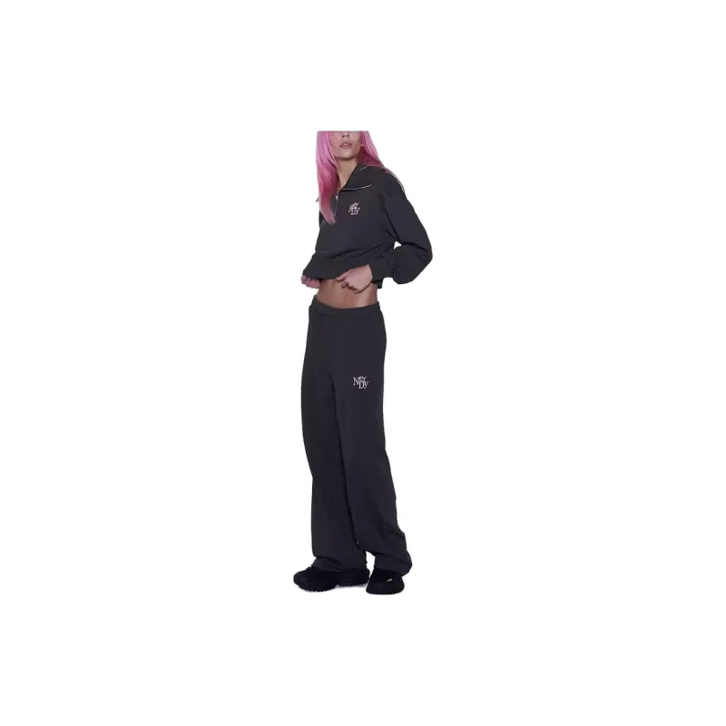 Nerdy Casual Pants Women's Charcoal-1