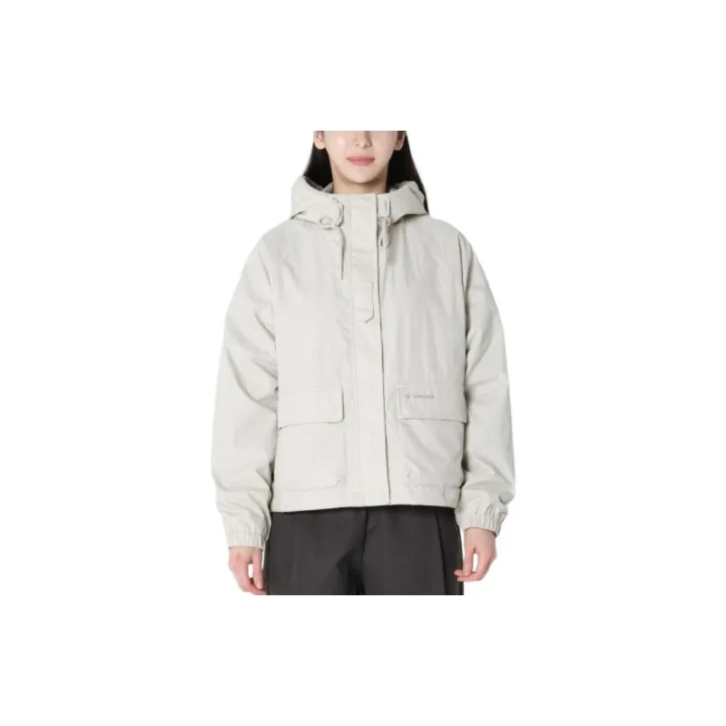 Snow Peak Jackets & Coats Women's Light Beige-2