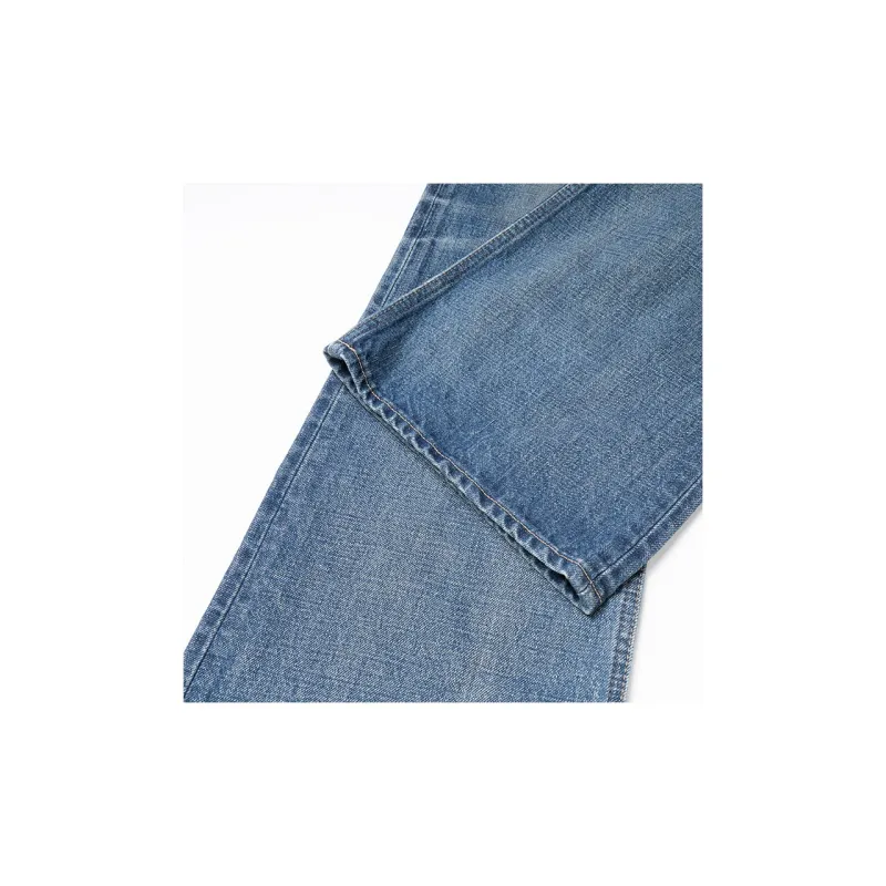 CELINE Logo Patch Flared Jeans-3