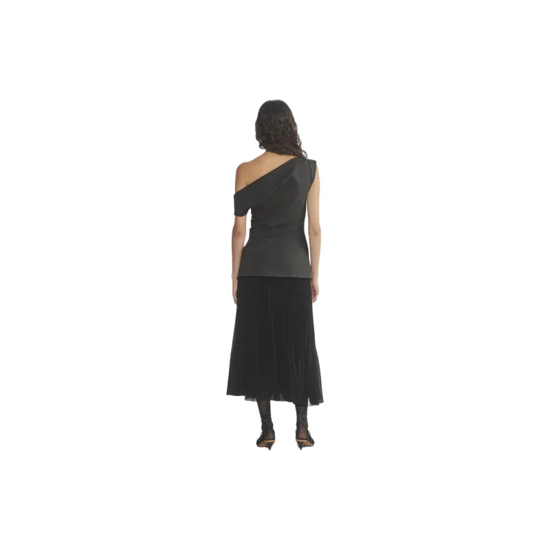 ARITZIA FW24 Tank Tops Women's Heather Charcoal/Stone Phoebe Zhennan Charcoal-3