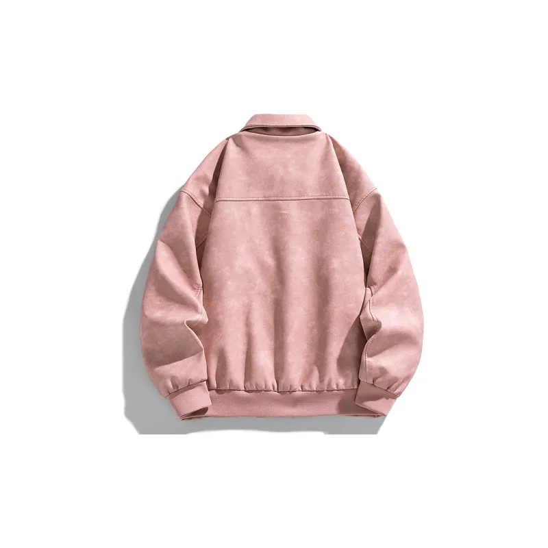 Qnxeey Leather Jackets Unisex-7