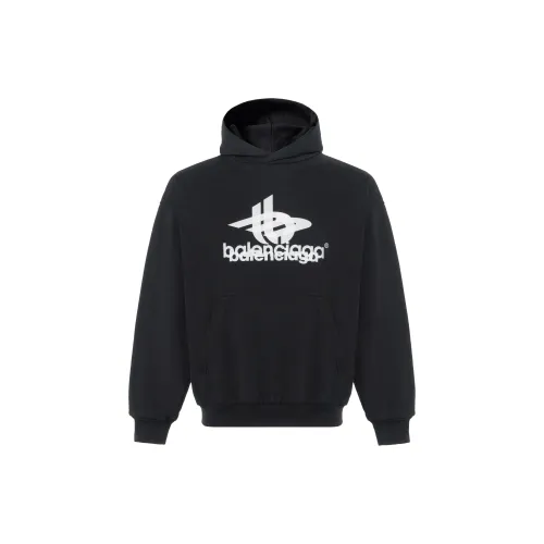 Balenciaga Sweatshirts Men Black