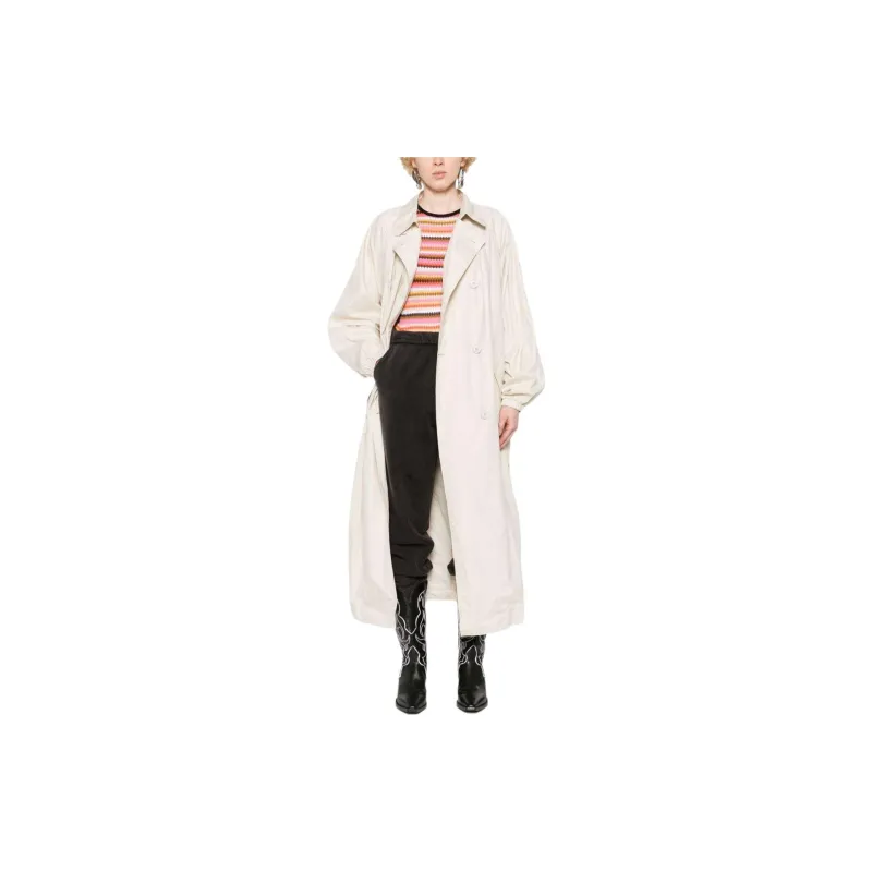 ISABEL MARANT ETOILE Carlota Double-Breasted Coat-3