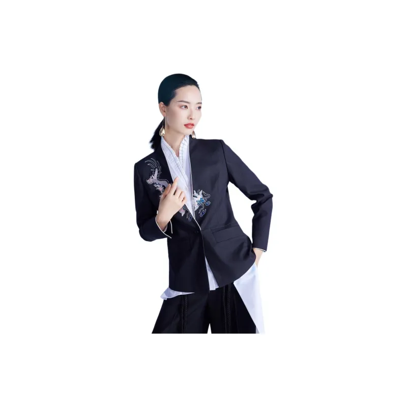 BBLLUUEE Business Suit Women's Ink Blue-3