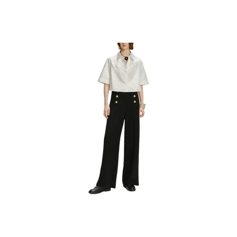 KARL LAGERFELD SS24 Shirt Women's White-1