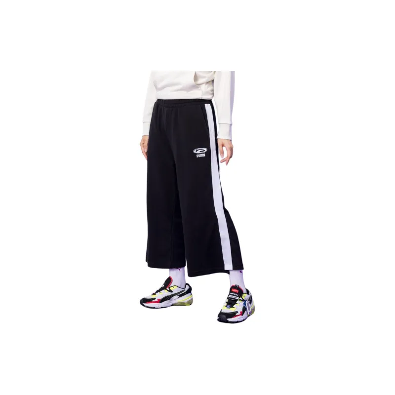 PUMA Casual Pants Women's Black-4