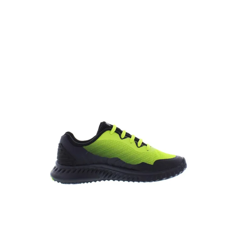 FILA KIDS Acumen Viz 2 Cushioning Wear Resistant Low Top Kids' Running Shoes Black Green Kids'-1