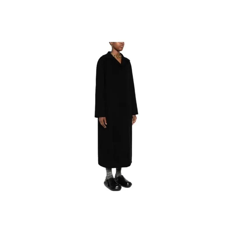 JIL SANDER Single breasted Cashmere Coat-2