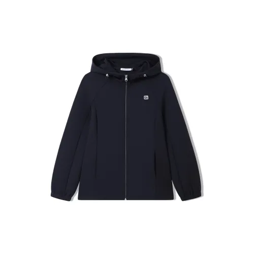 Elle Active Jackets Women's Navy Blue