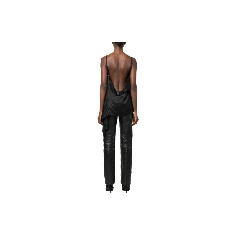 DSQUARED 2 Chantilly lace Asymmetric Top-1