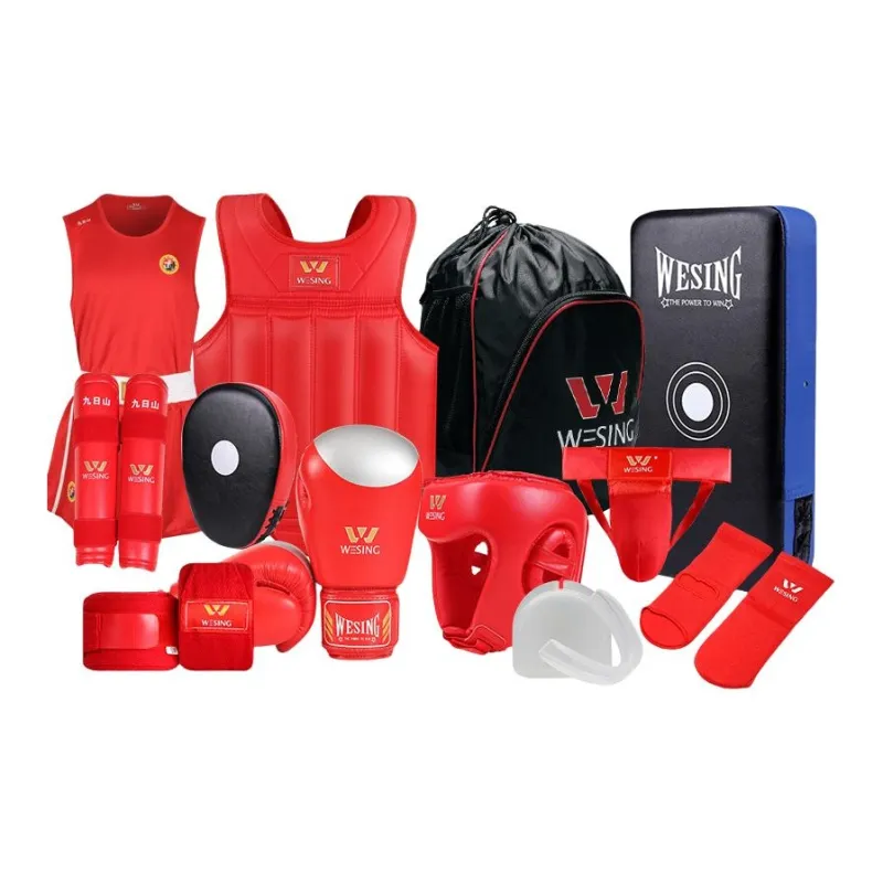 WESING Boxing Protective Gears Leather Unisex-18