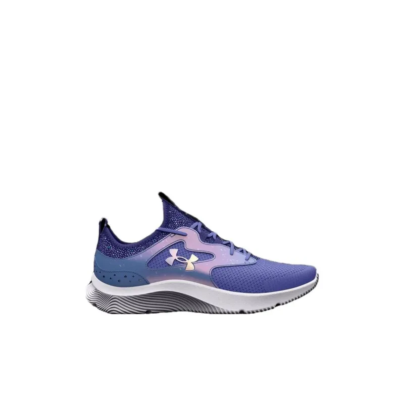 Under Armour Infinity 2 Anti Slip Wear Resistant Kids Lifestyle Shoes Blue White Purple Kids'-1