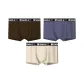 [3 Pack]Yellow Brown+Gray Blue+Gray Apricot