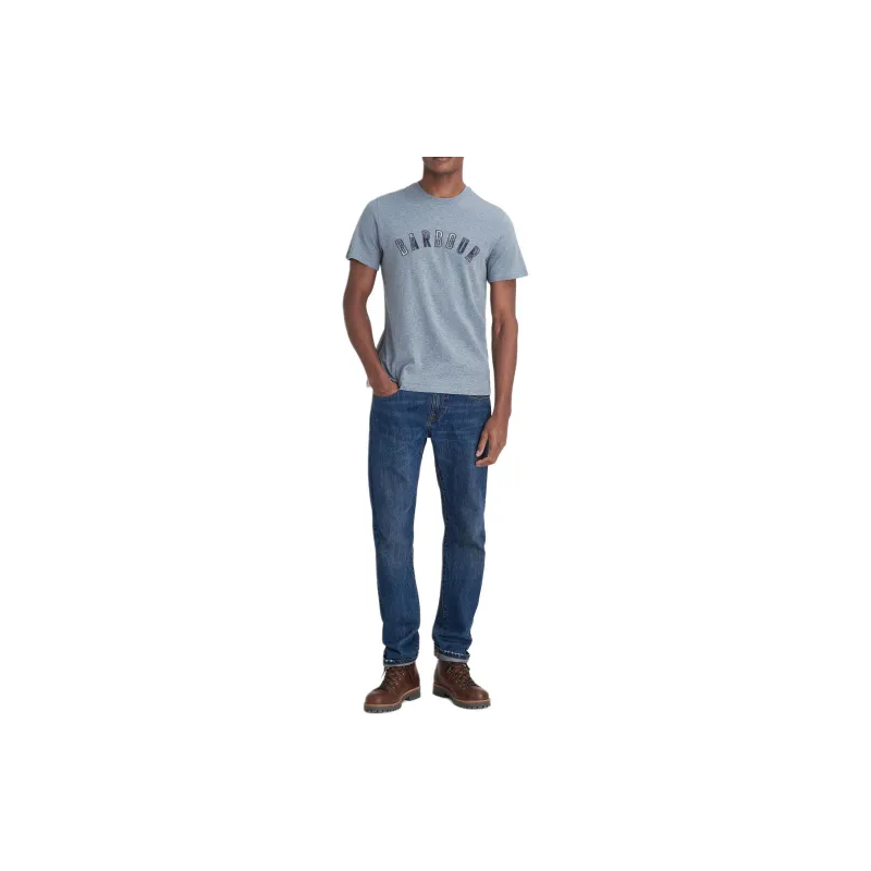 BARBOUR SS24 T Shirt Men's Gray-3
