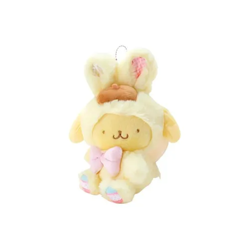 Sanrio Easter Bunny Pompompurin Dolls Plush Pendant 17cm Height