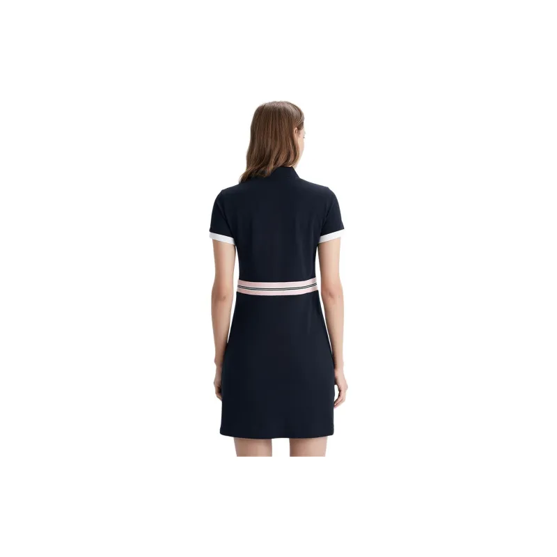 NAUTICA Short Sleeved Dress Women's Navy Blue-1