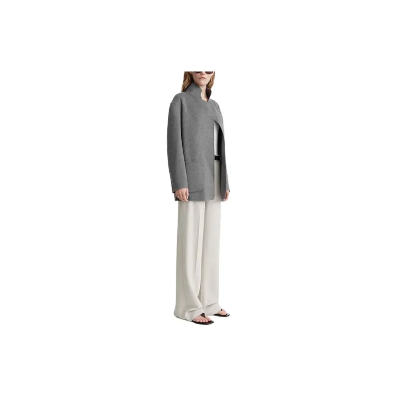 TOTEME Notched lapels Mélange Jacket-3