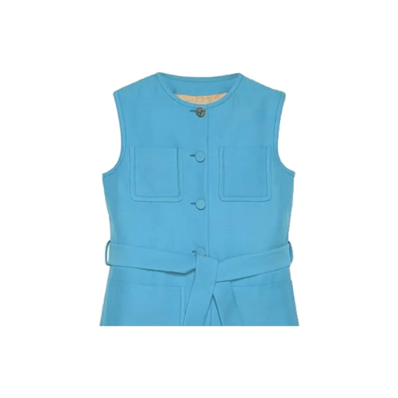 GUCCI Vests Women's Light Blue-4