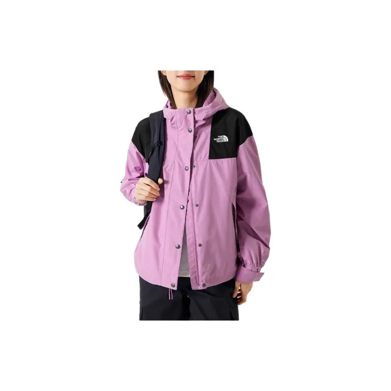THE NORTH FACE City Outdoor Collection Windbreaker Jackets Women's Purple-1