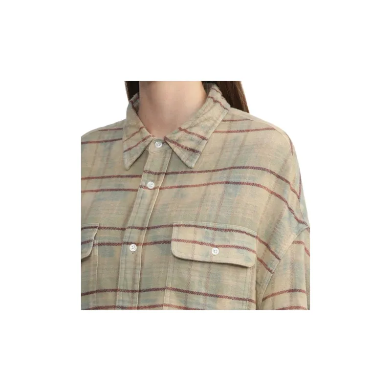 R13 Cropped Work Shirt-5