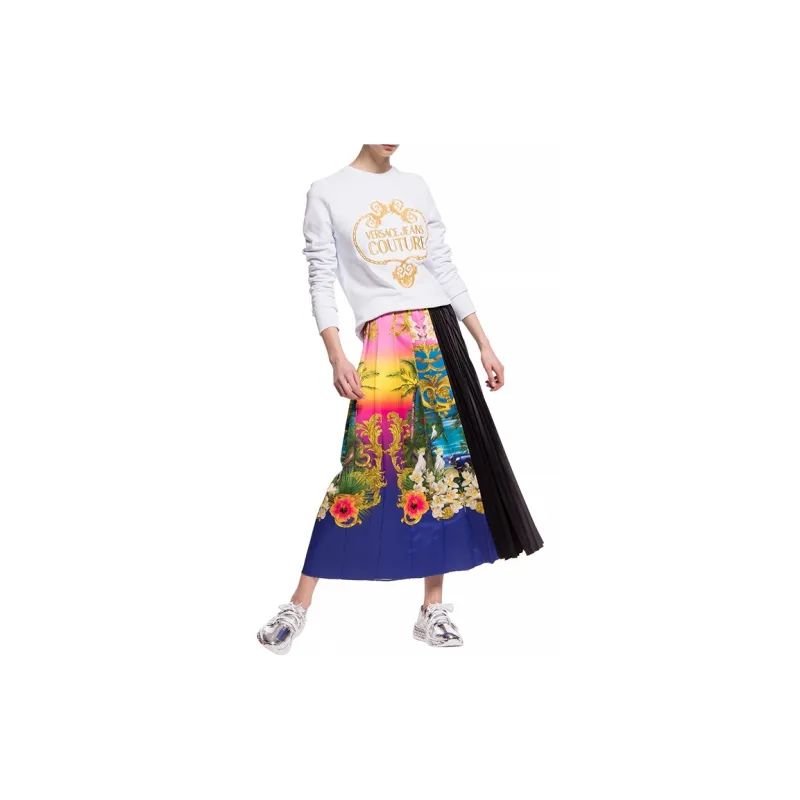 VERSACE JEANS COUTURE Sweatshirts Women's White-3