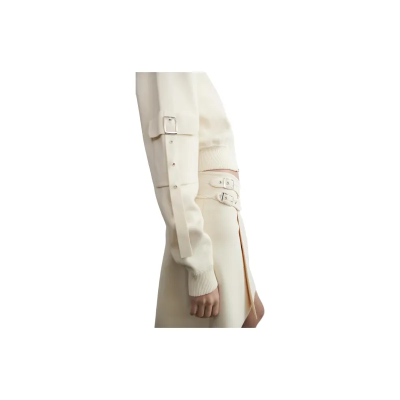 ZARA Casual Short Skirts Women's White-1