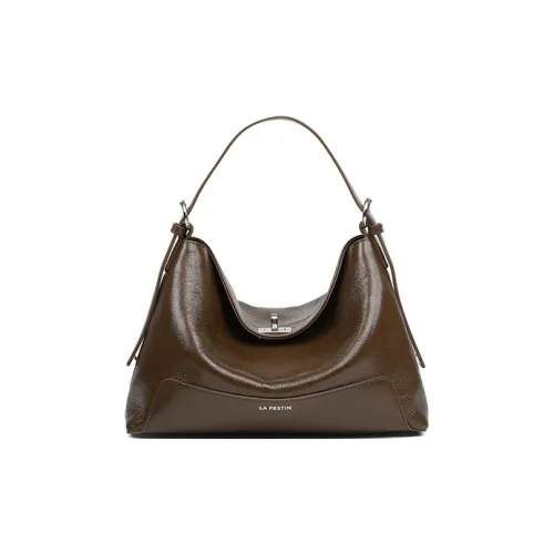 LA FESTIN Top Grain Cow Leather One Shoulder Handbags Women's Multicolor