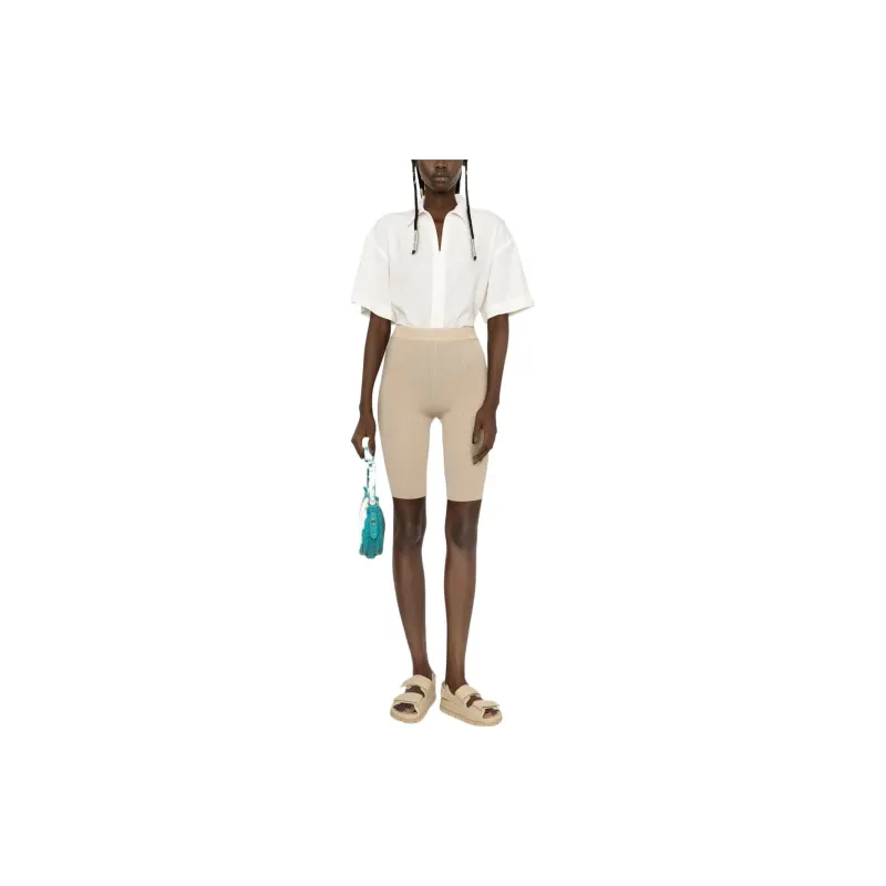 Jacquemus Long Knit Bike Shorts-1