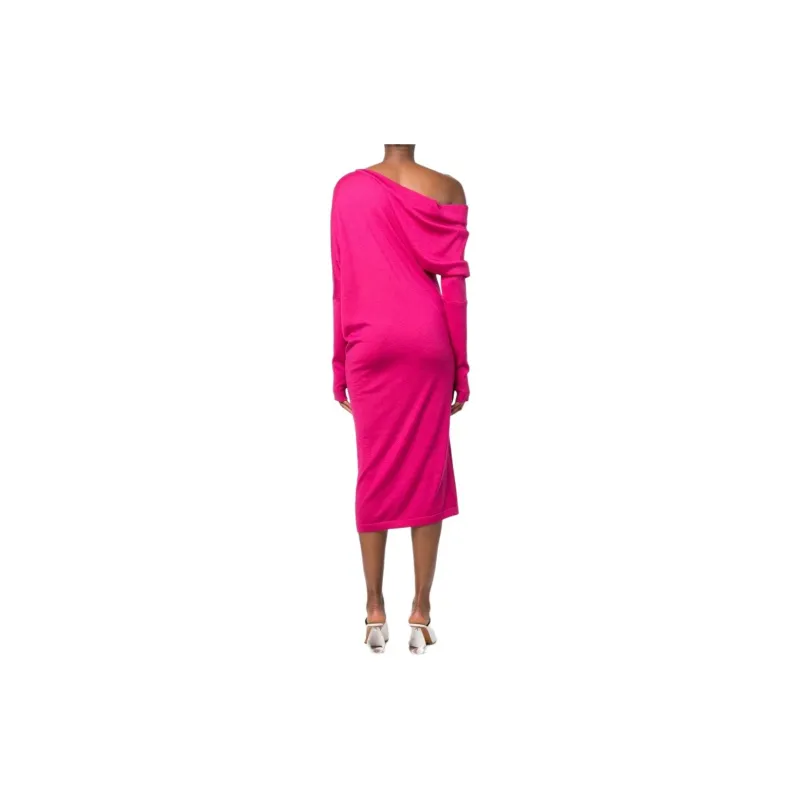 TOM FORD Off shoulder Jumper Dress-2