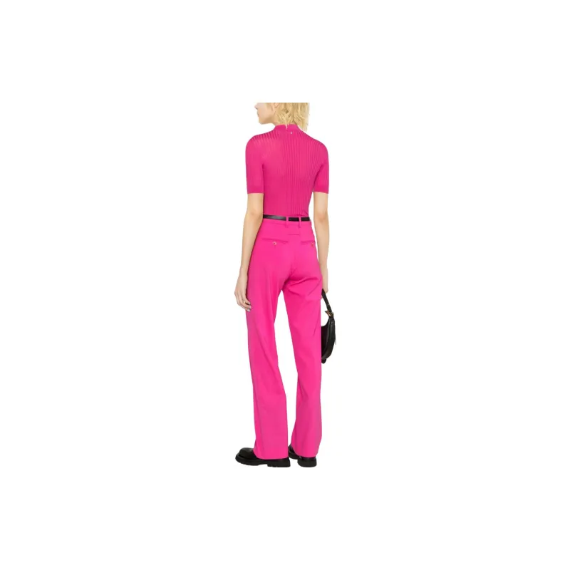 VERSACE T-Shirts Women's Peach Pink-2