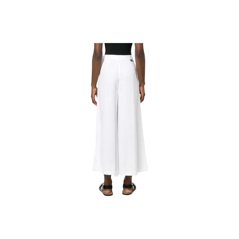 LOVE MOSCHINO Casual Pants Women's White-2